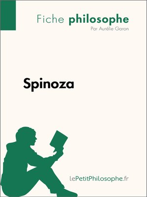 cover image of Spinoza--Fiche philosophe